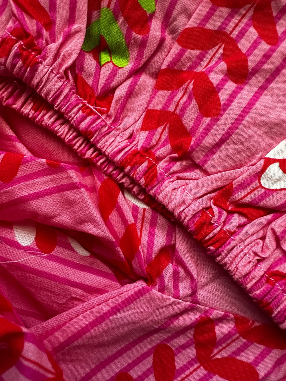 Umgee Hot Pink Geometric Boho Mini Dress with Tie Waist - Picture 4 of 7